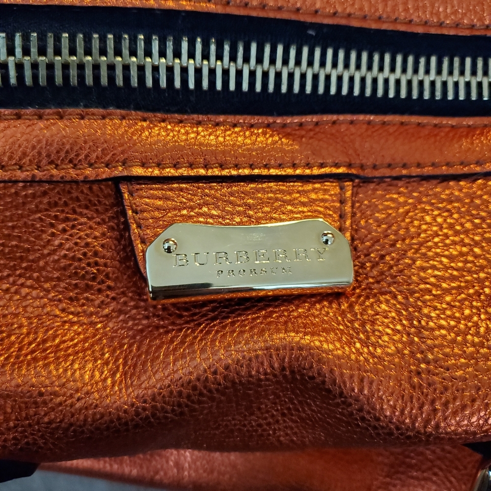 Burberry Metallic Porsum Handbag - Picture 2 of 3